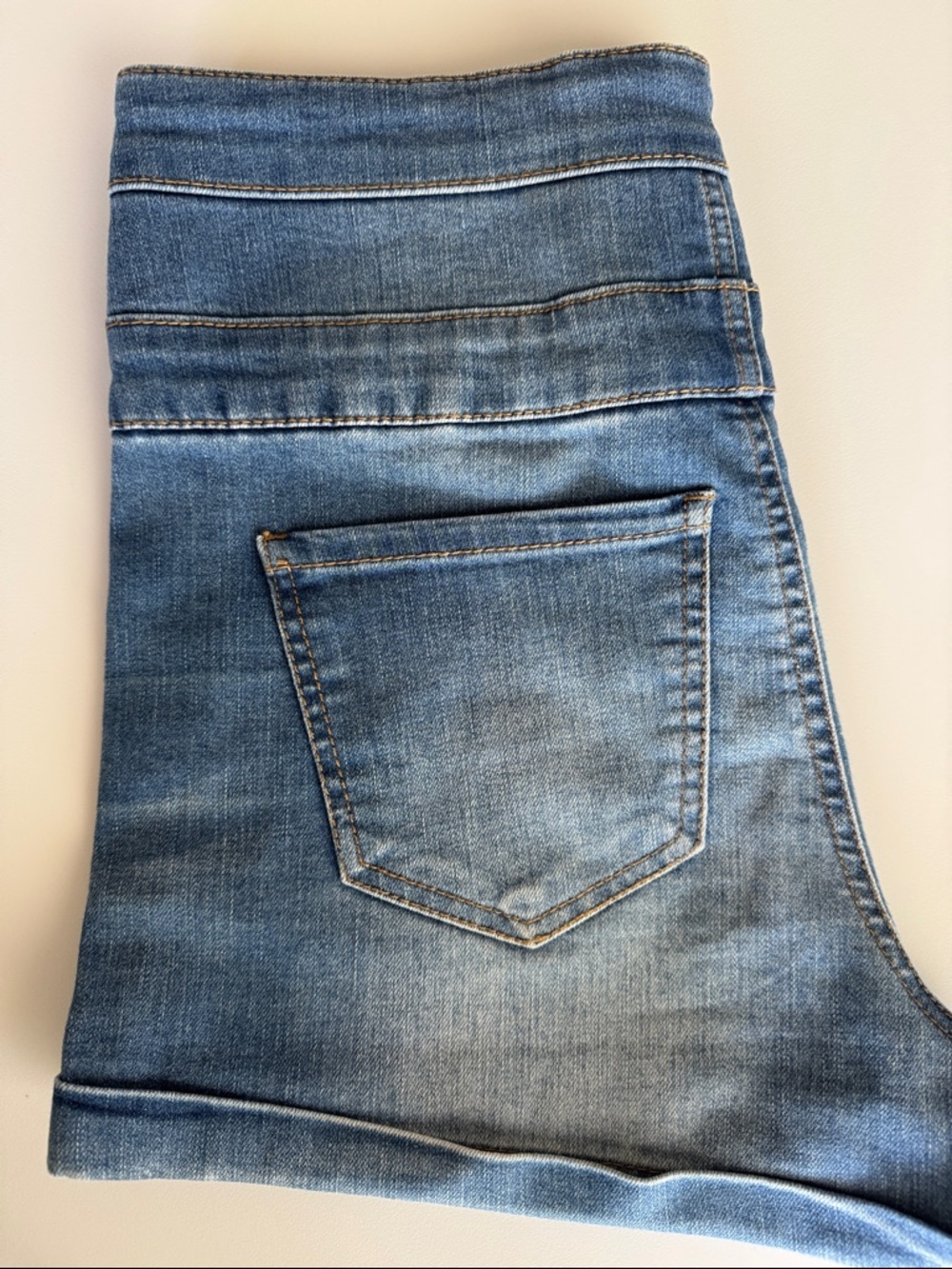 Tinseltown Light Blue Denim Jean Shorts